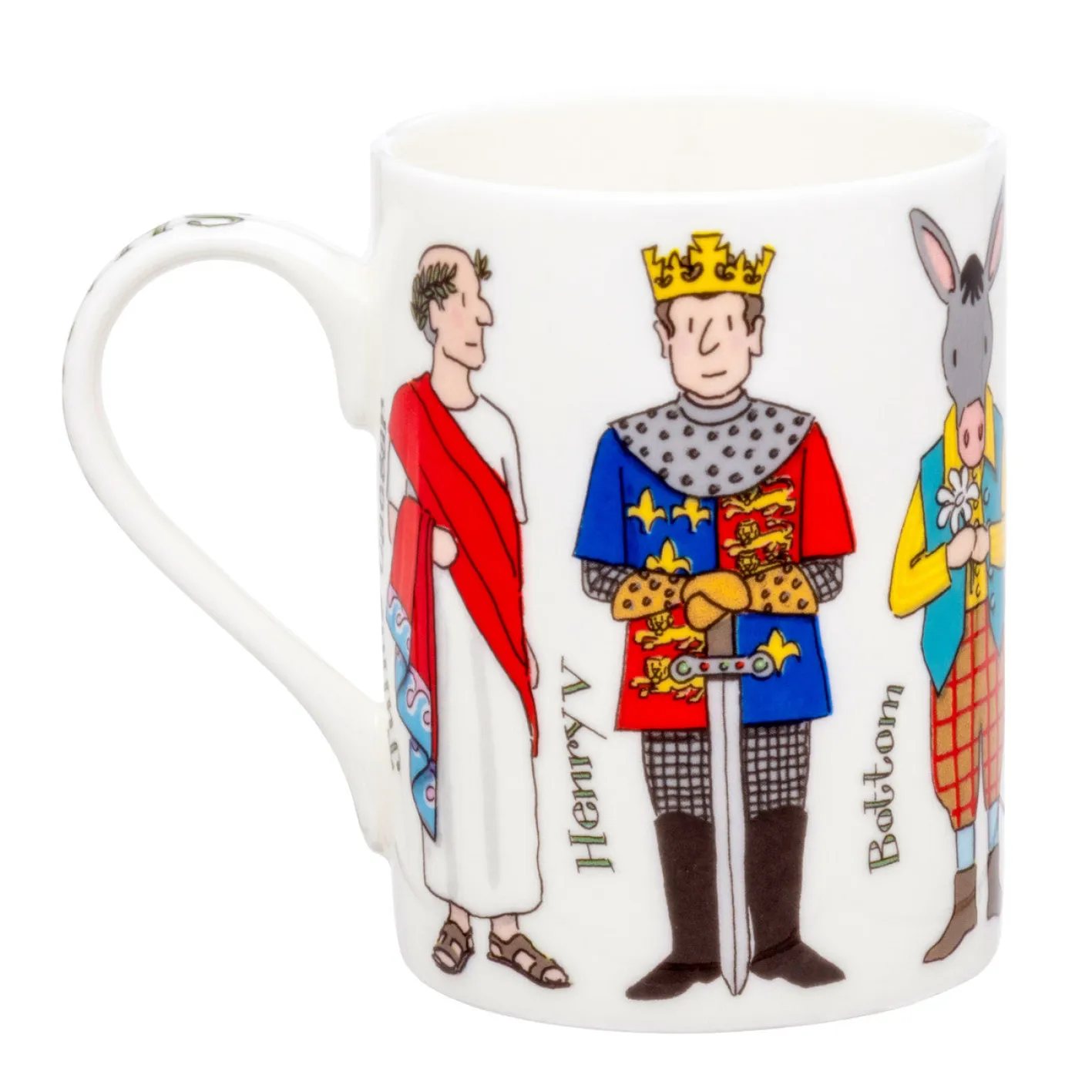 Alison Gardiner Shakespeare Characters Mug Boxed