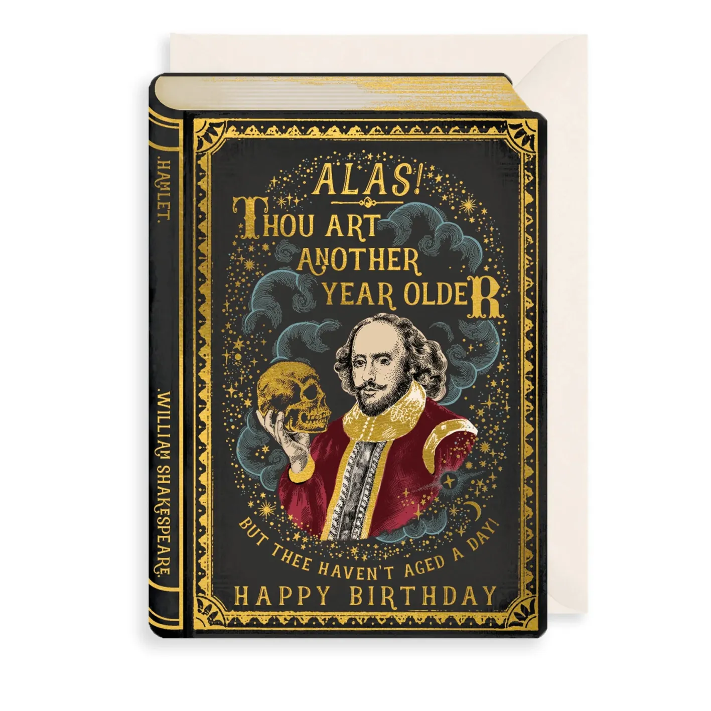 The Art File Shakespeare Greeting Card