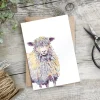 Toasted Crumpet Sheep Greetings Card