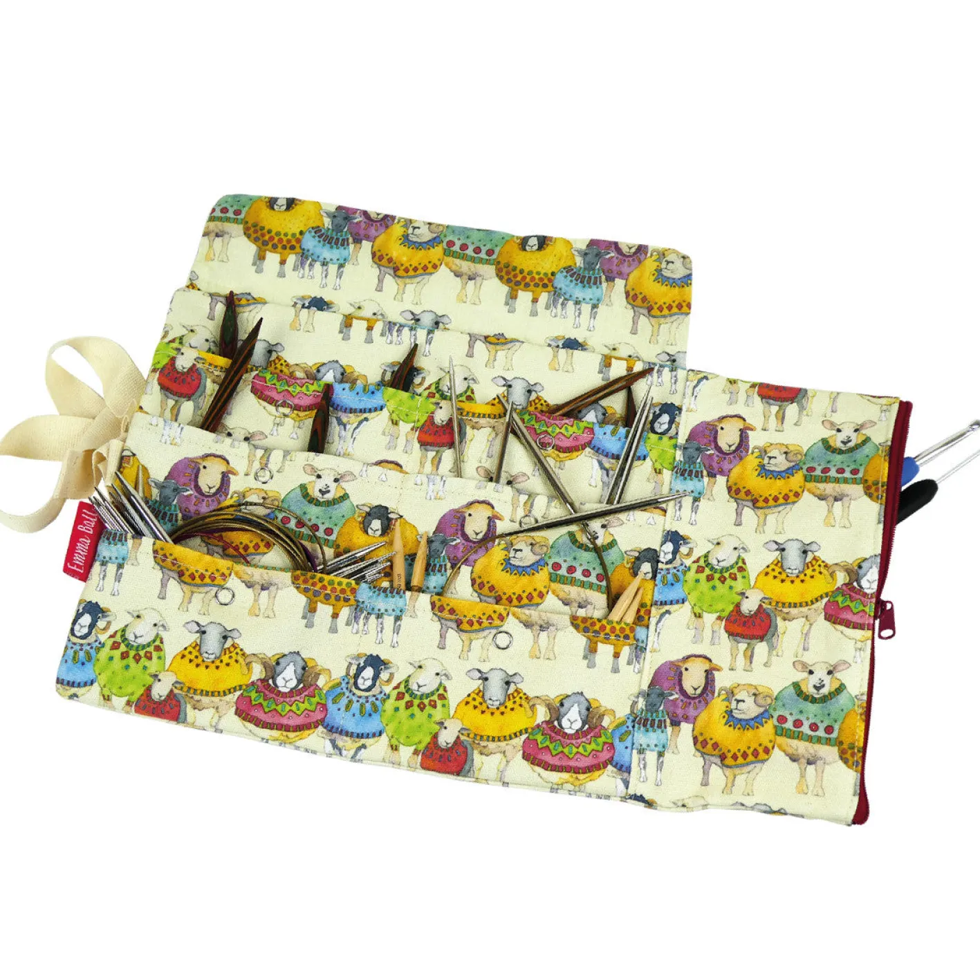 Emma Ball Sheep in Sweaters Circular Needle Holder