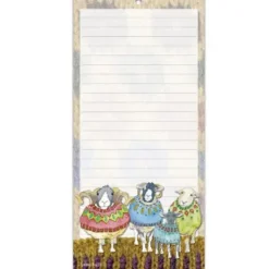 Emma Ball Sheep in Sweaters Lined Magnetic Pad