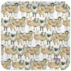 Emma Ball Sheep Repeating Melamine Square Tray