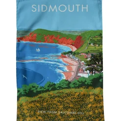 Town Towels Sidmouth - View from Salcombe Hill Tea Towel