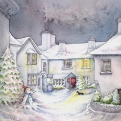 Moongazer Cards Silent Snow Greeting Card