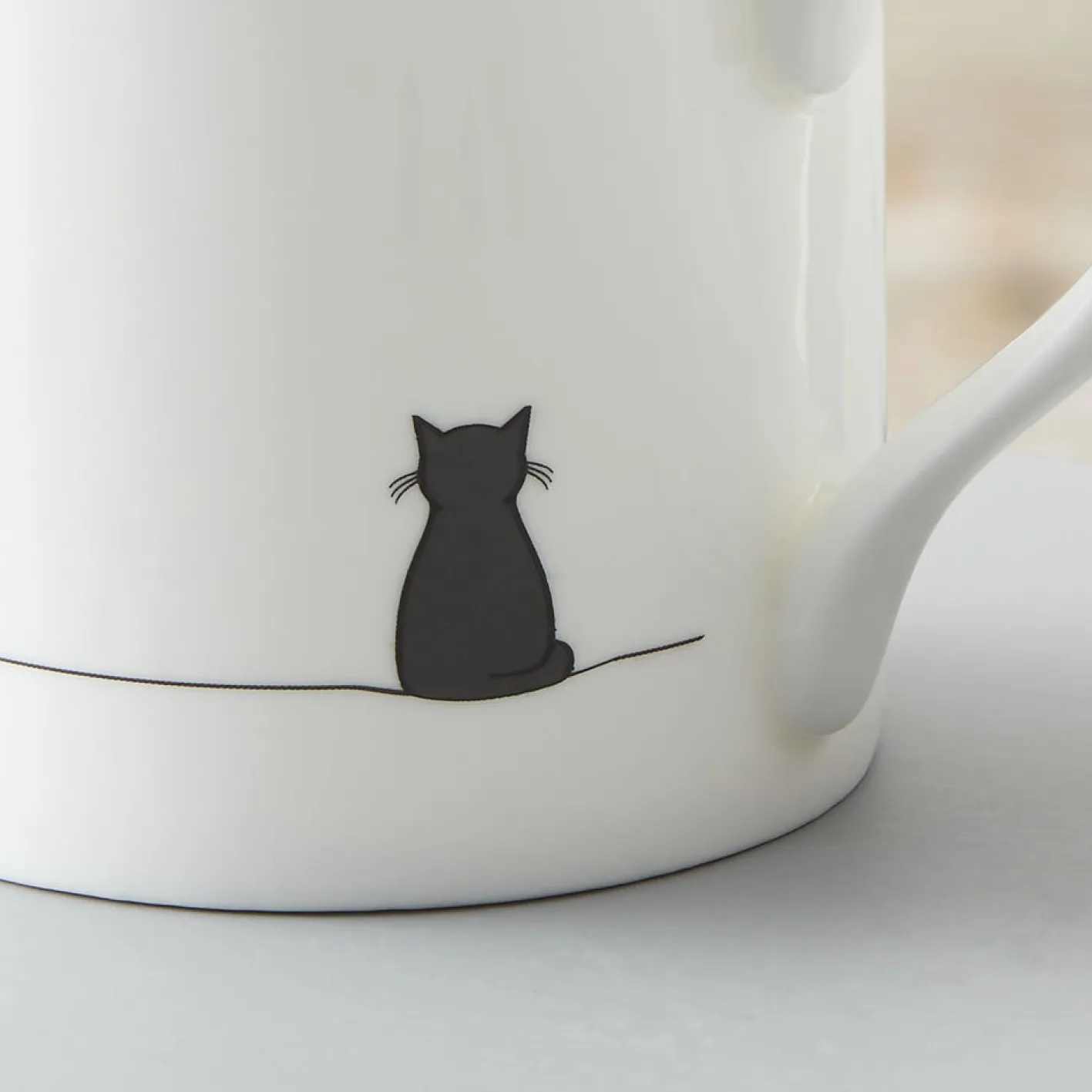 Jin Designs Sitting Cat Mug