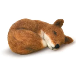 The Crafty Kit Co. Sleepy Fox Needle Felting Kit