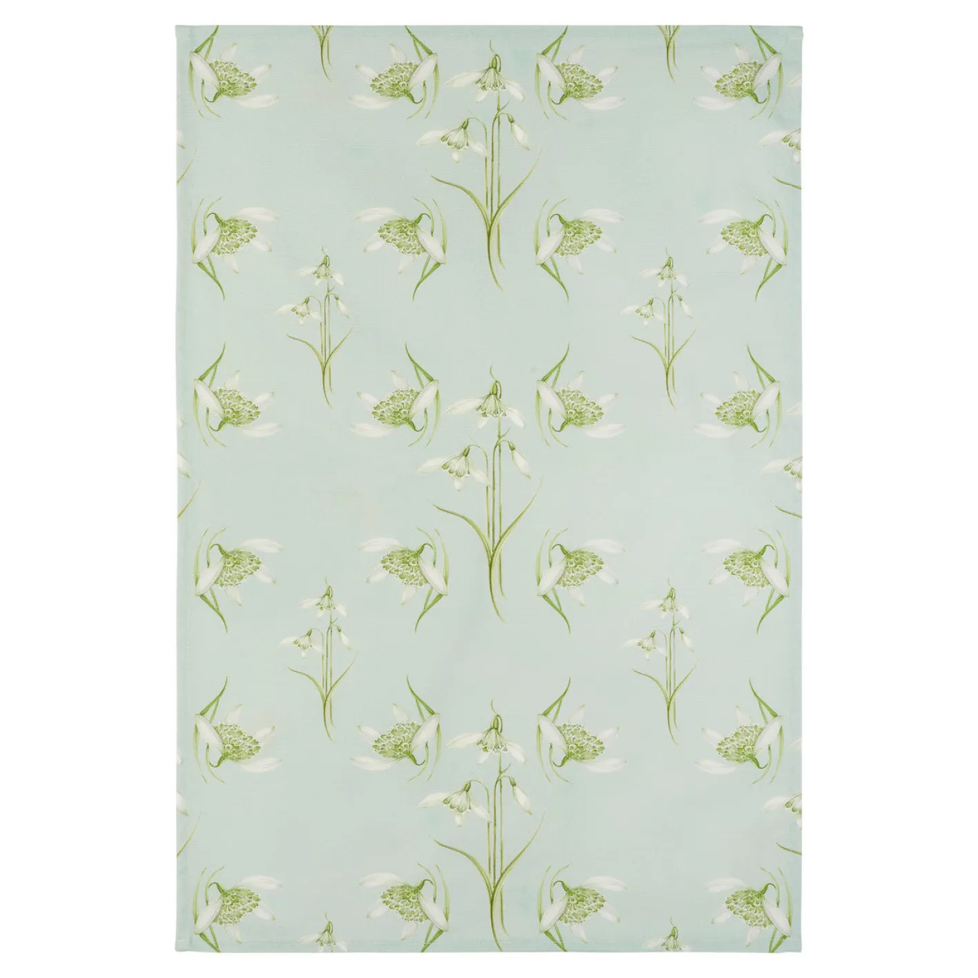 Jane Abbott Designs Snowdrop CottonTea Towel