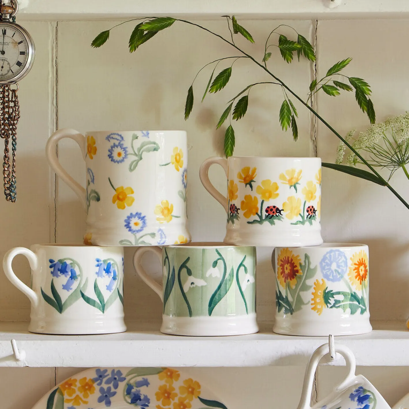 Emma Bridgewater Snowdrops in the Woods Small Mug