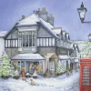 Moongazer Cards Snow in the Night Greeting Card