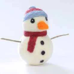 Hawthorn Handmade Snowman Mini Felting Kit