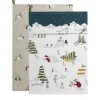 Sophie Allport Snow Season Set of 2 Tea Towels