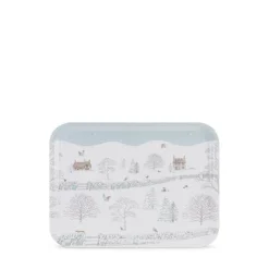 Sophie Allport Snowy Cottage Large Tray