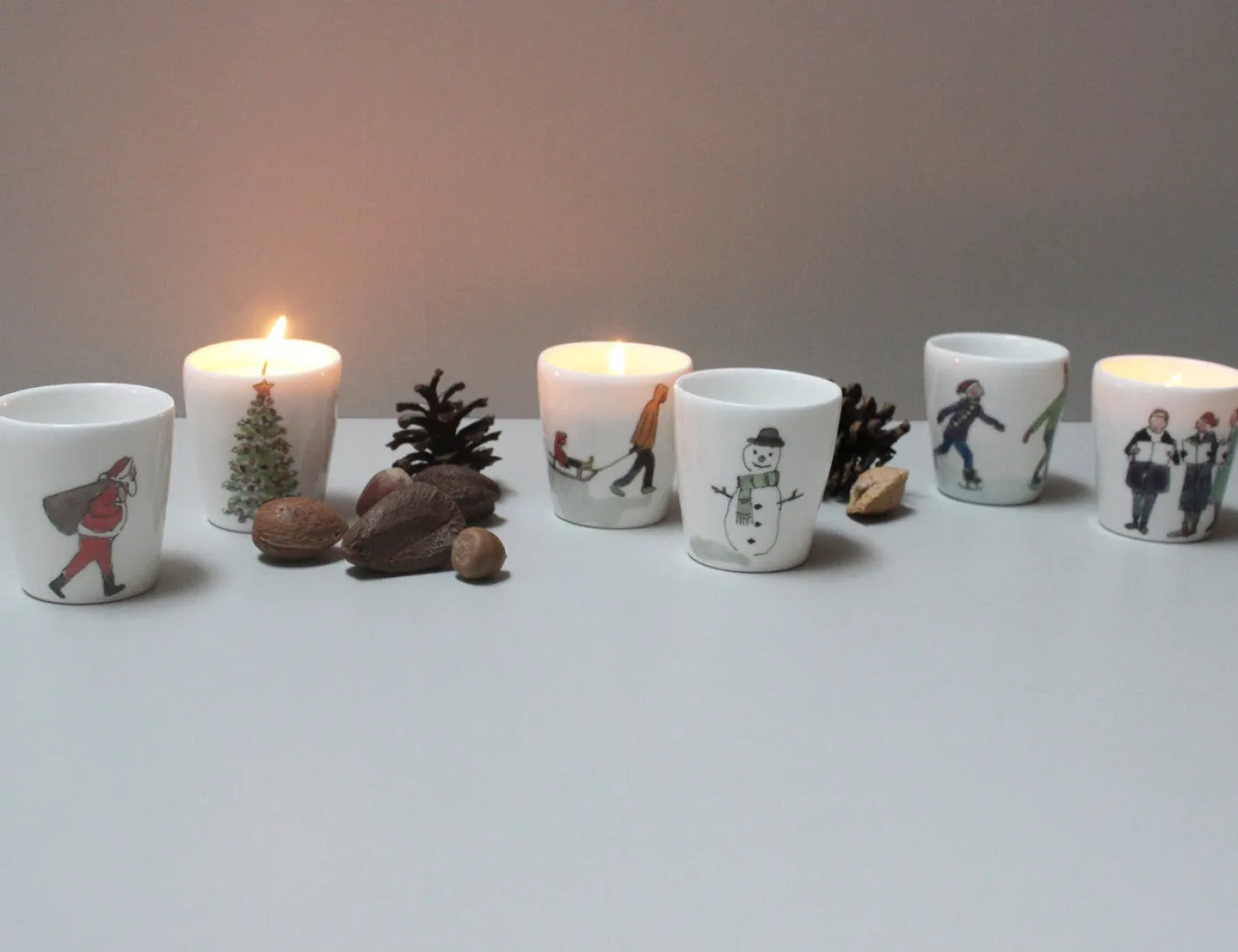 Helen Beard Snowy Sleigh Ride Small Cup