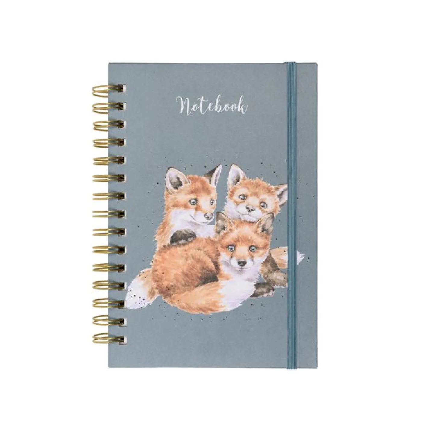 Wrendale Designs 'Snug as a Cub' Fox Spiral Bound Notebook