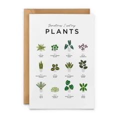 Everlong Print Co. Sometimes I Wet my Plants Card