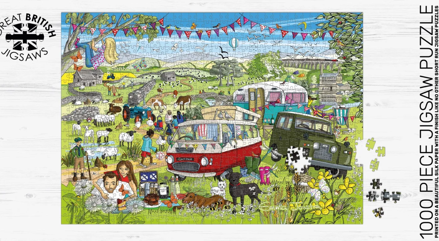 GB Jigsaws Ltd Somewhere in Yorkshire 1000 Piece Jigsaw Puzzle
