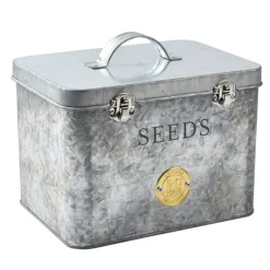 Burgon & Ball Sophie Conran Galvanized Seed Tin