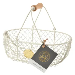 Burgon & Ball Sophie Conran Harvesting Basket - Buttermilk