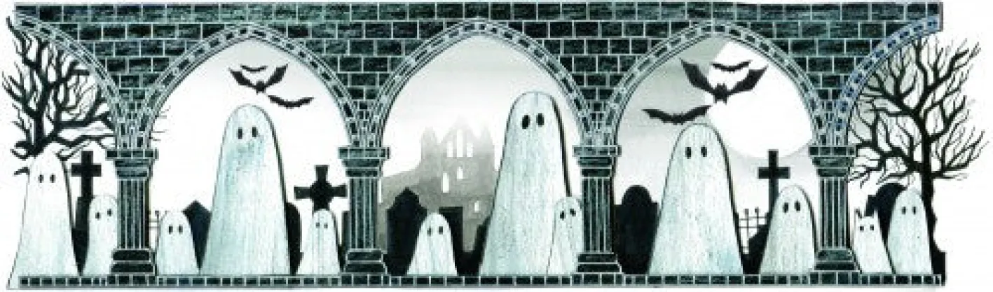 Moorland Pottery Spooky Ghosts Mug by