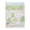 Sophie Allport Spring Cottage Scene Tea Towel