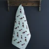 Sweet William Springer Spaniel Tea Towel