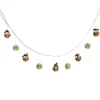 Amica Felt Sprout and Christmas Pudding Garland
