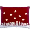 Jan Constantine Starry Night Pillow - Red
