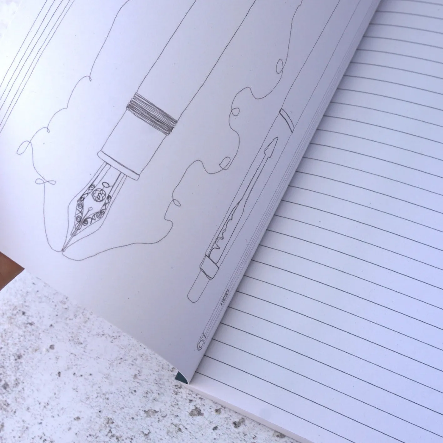 Corinne Alexander Stationery Notebook by