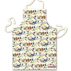 Emma Ball Stitched Birdies Apron