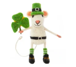 Sew Heart Felt St. Patrick's Day Felt Mouse