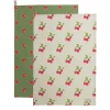 Sophie Allport Strawberries Set of 2 Tea Towels by