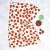 Corinne Alexander Strawberry Tea Towel by