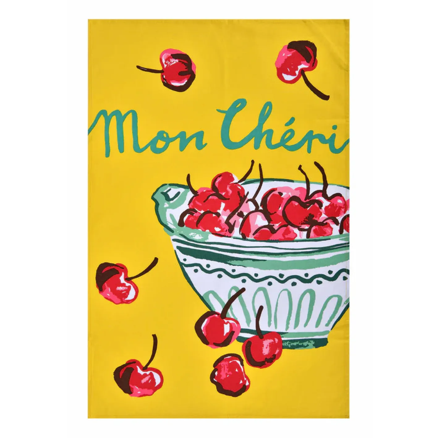 Ulster Weavers Summer Fruits- Cheri Cotton Tea Towel