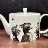 Repeat Repeat Sunday Best Mr and Mrs Penguin Teapot