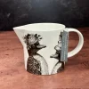 Repeat Repeat Sunday Best Penguins Bone China Jug- White