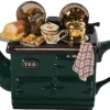 Ceramic Inspirations Sunday Roast Large Aga Teapot - Green