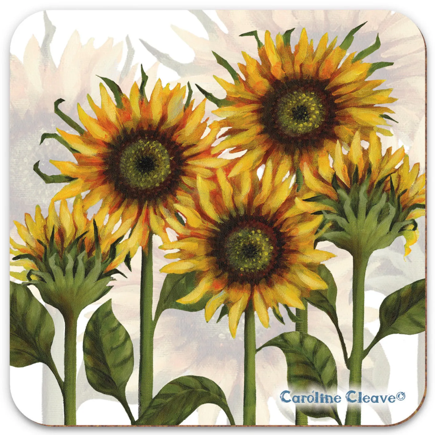 Emma Ball Sunflower Coaster