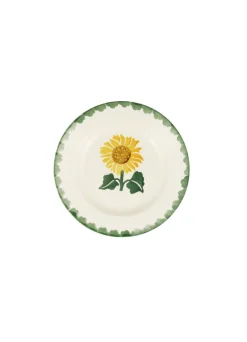 Emma Bridgewater Sunflower Hand-Stamped  6 1/2 inch Plate
