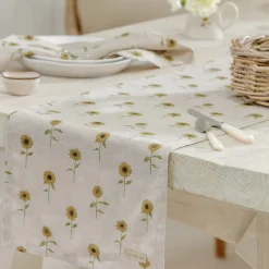Sophie Allport Sunflower Linen Table Runner