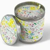 Heaven Scent Sweet Peas Candle - Flowers Illustrated Candle Tin