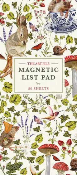 The Art File Tale & Ivy Lined Magnetic Pad