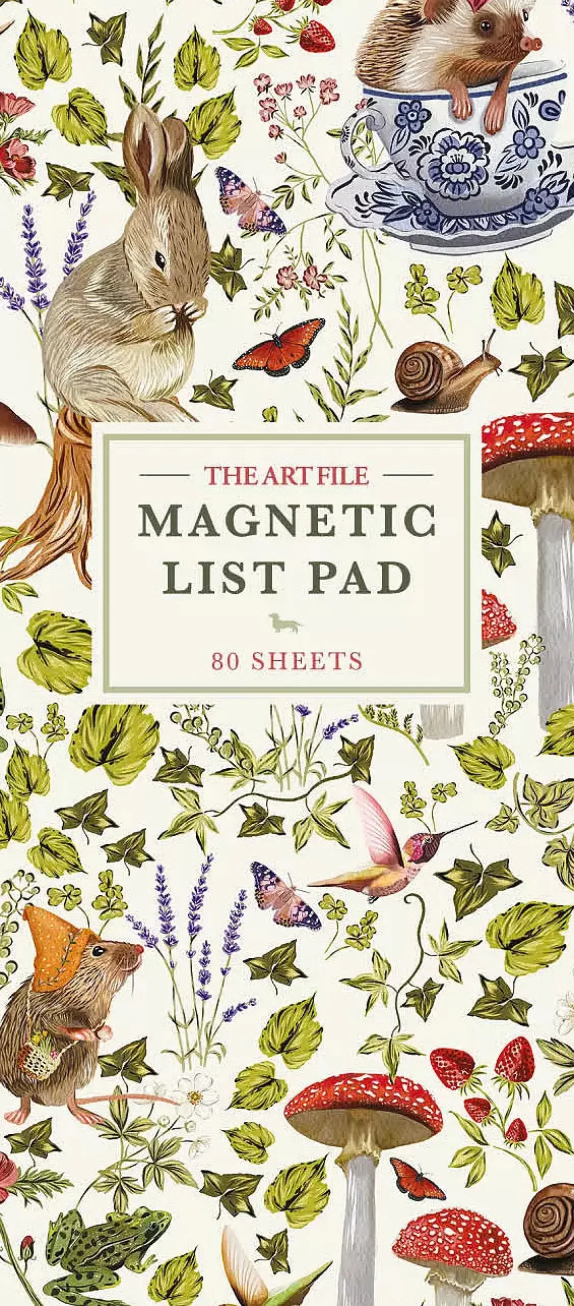 The Art File Tale & Ivy Lined Magnetic Pad