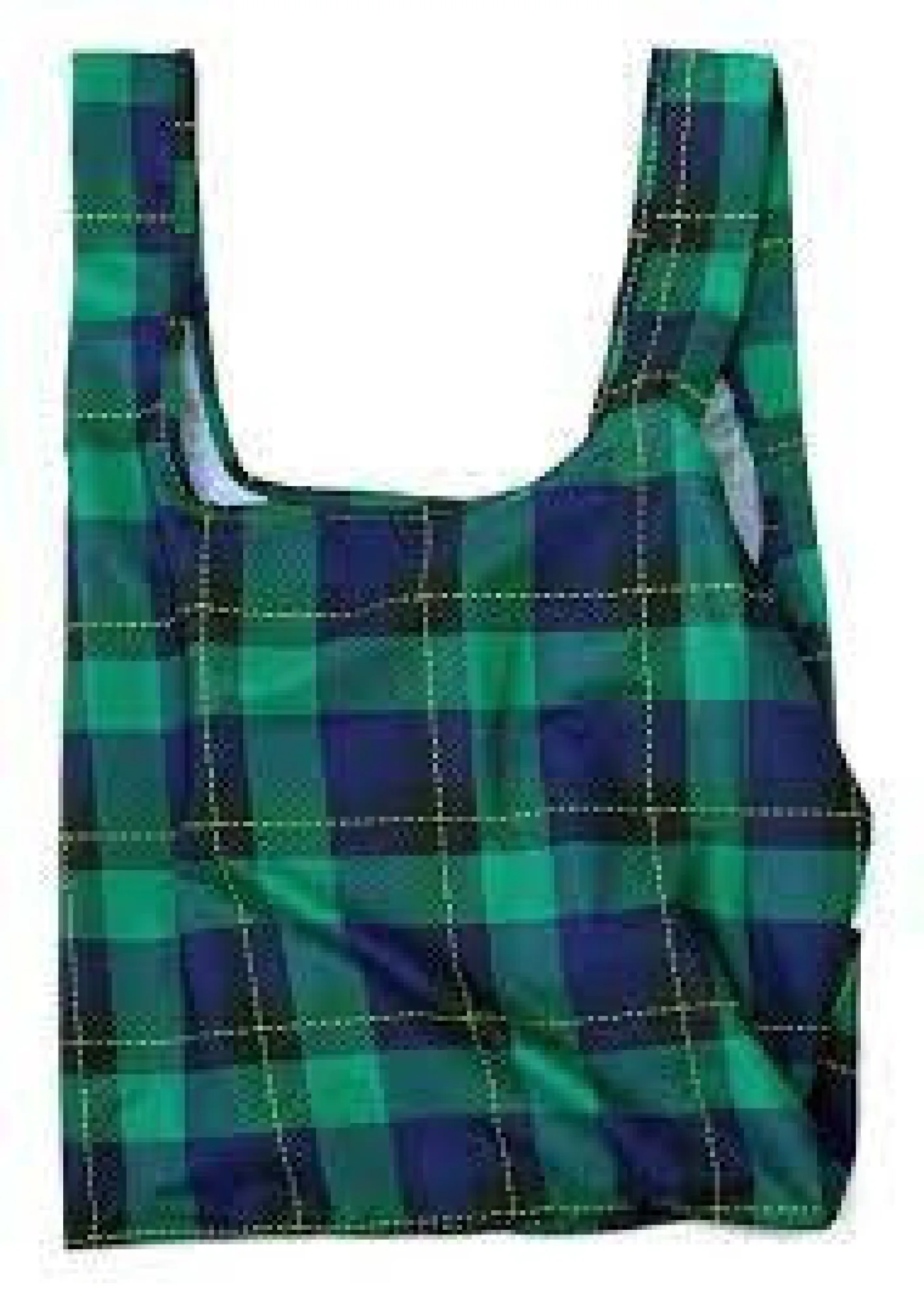 Kind Bag London Tartan Medium Reusable Bag