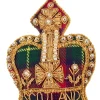 St. Nicolas Tartan Scotland Crown Decoration