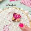 Hawthorn Handmade Tea & Biscuits Magnetic Needle Holder