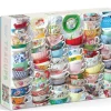 Chronicle Books Teacups 1000 Piece Jigsaw Puzzle