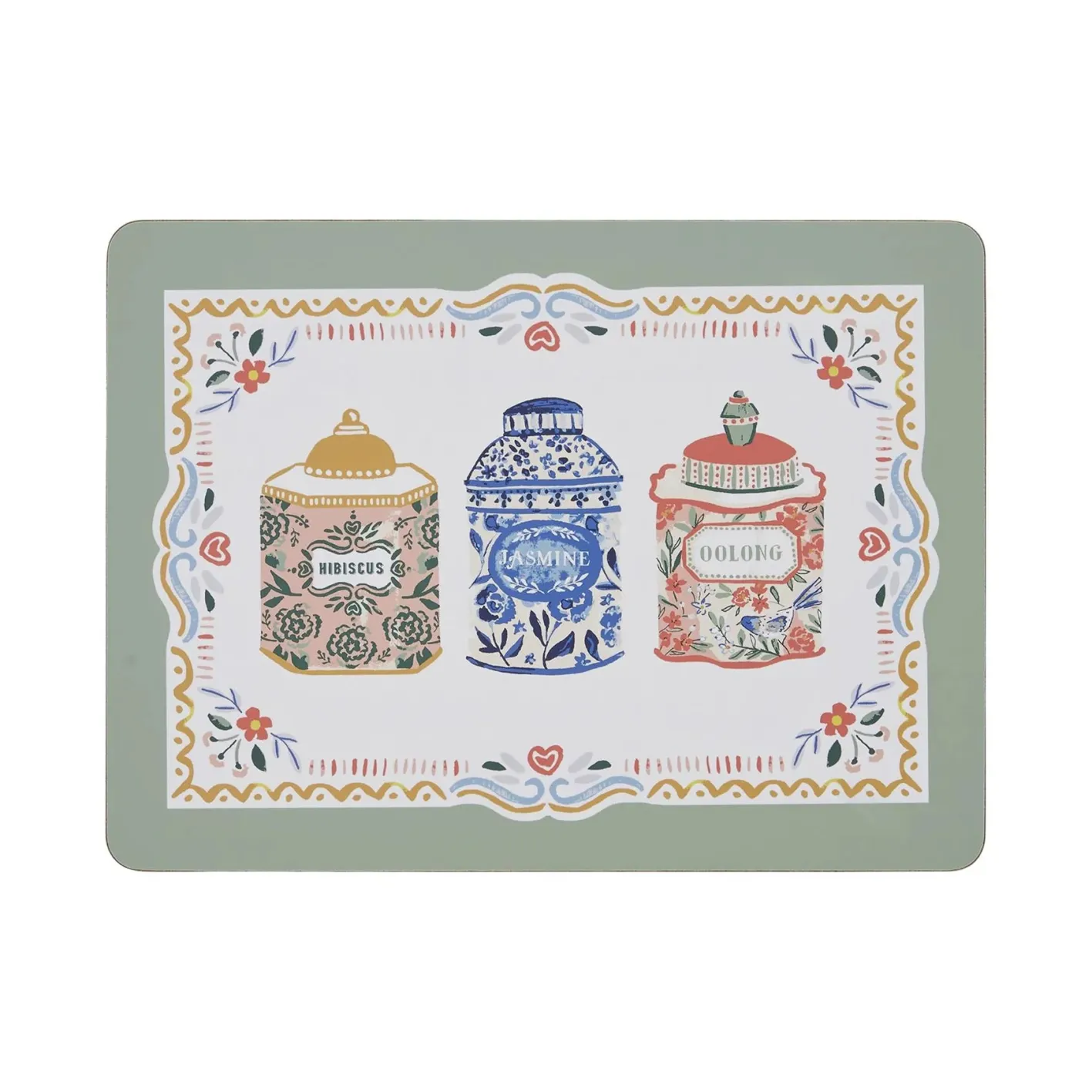 Ulster Weavers Tea Tins Set of 4 Placemats