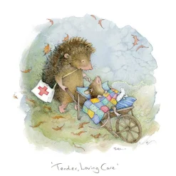 Moongazer Cards Tender, Loving Care Greeting Card