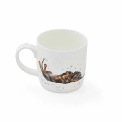 Wrendale Designs 'That Friday Feeling' Dachshund Small Bone China Mug (11oz)