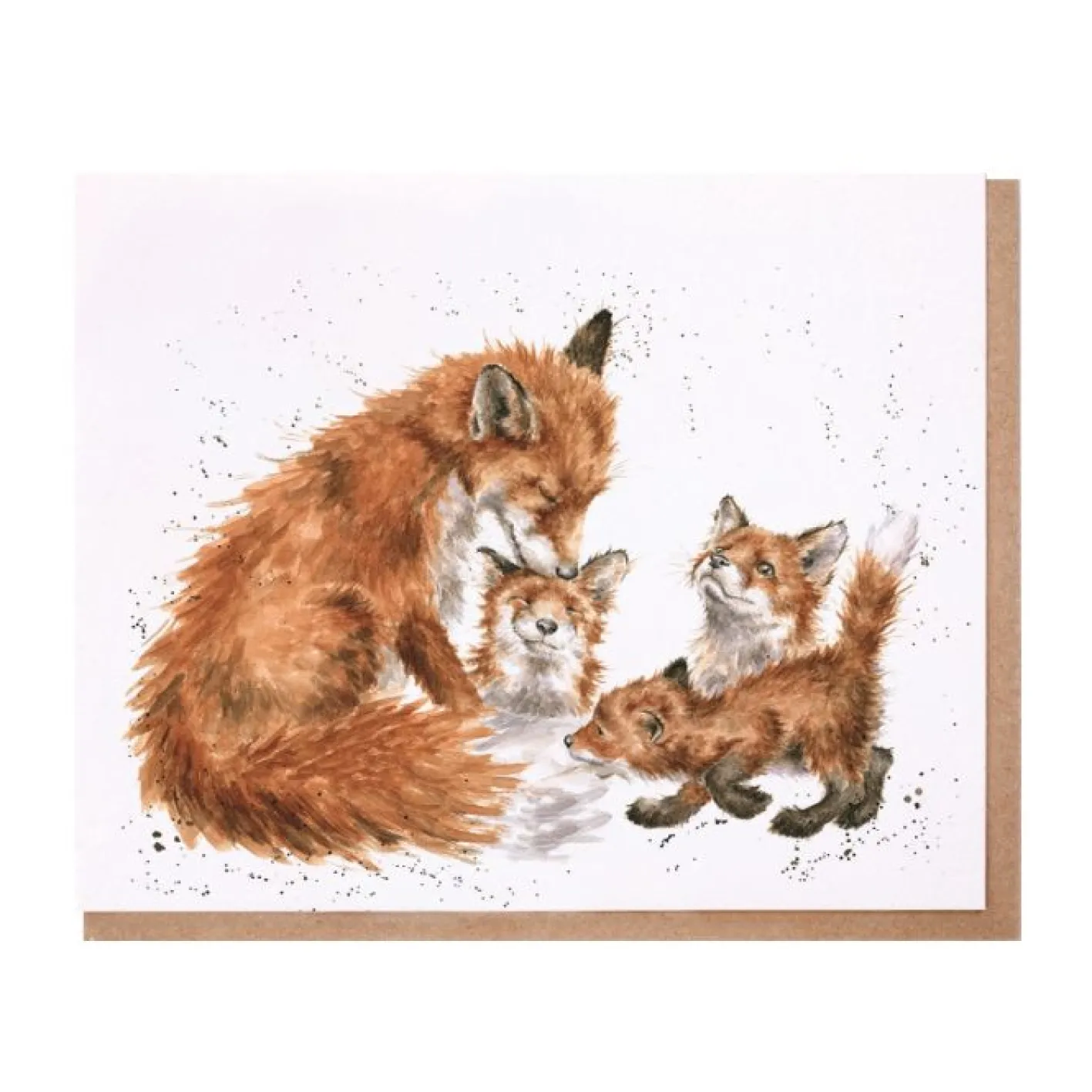 Wrendale Designs 'The Bedtime Kiss' Blank Greetings Card